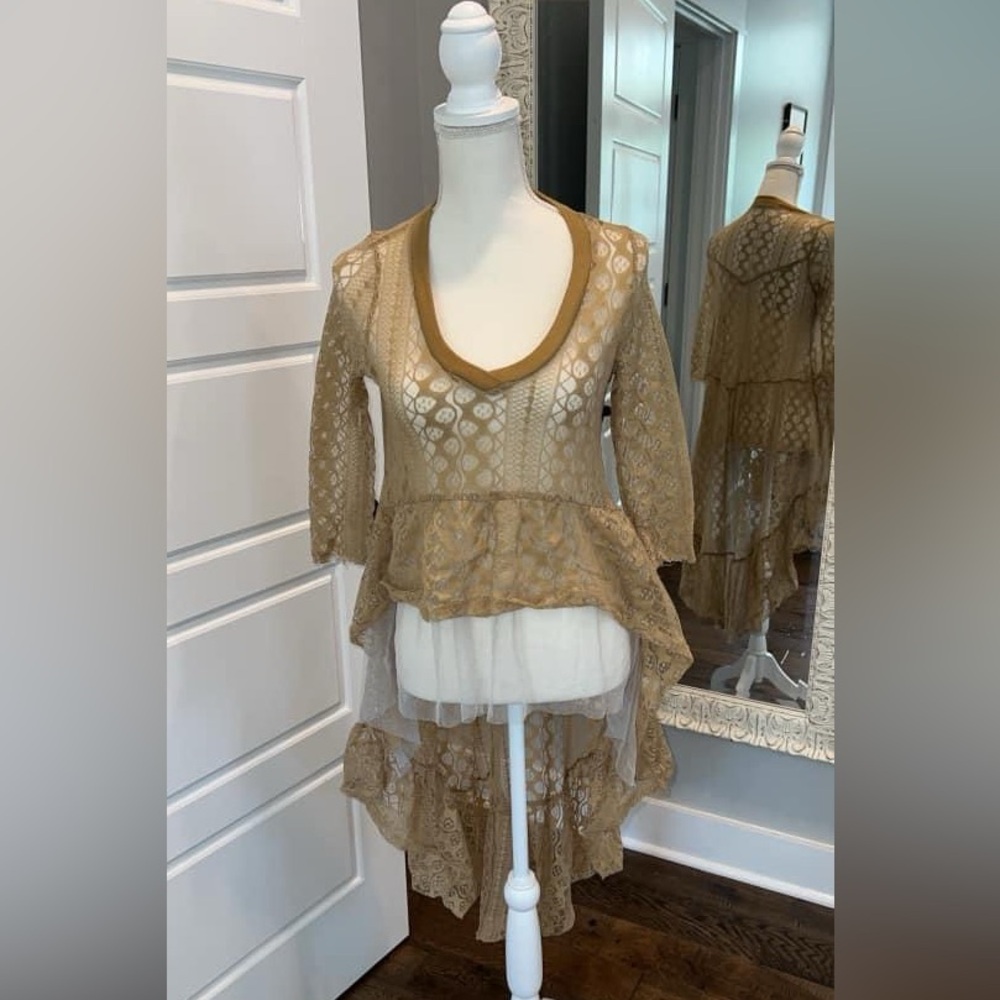Origami Sheer Top!